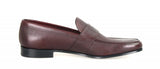 Prada Men's Brown Saffiano Leather Penny Business Shoes 2DA066