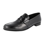 Prada Men's Black Leather Business Shoes 2DA066