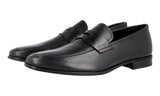 Prada Men's Black Leather Business Shoes 2DA071