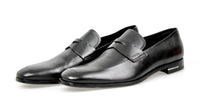 Prada Men's 2DB019 X3O F0002 Leather Business Shoes