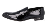 Prada Men's Black Leather Loafers 2DB028