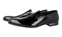 Prada Men's Black Leather Loafers 2DB028