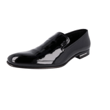 Prada Men's Black Leather Loafers 2DB028