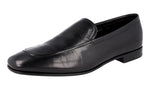 Prada Men's 2DB078 3F2X F0002 Leather Business Shoes