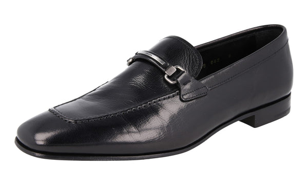 Prada Men's 2DB082 3F2X F0002 welt-sewn Leather Business Shoes