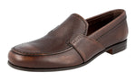 Prada Men's 2DB106 2A4A F0324 High-Quality Saffiano Leather Leather Loafers