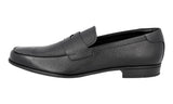 Prada Men's Black Saffiano Leather Penny Business Shoes 2DB137