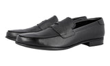Prada Men's Black Saffiano Leather Penny Business Shoes 2DB137