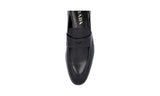 Prada Men's Black Leather Penny Loafer Business Shoes 2DB139