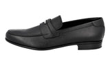Prada Men's Black Saffiano Leather Logo Business Shoes 2DB153