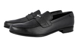 Prada Men's Black Saffiano Leather Logo Business Shoes 2DB153