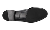 Prada Men's Black Saffiano Leather Logo Business Shoes 2DB153
