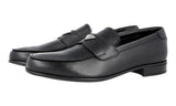 Prada Men's Black High-Quality Saffiano Leather Logo Business Shoes 2DB154