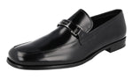 Prada Men's 2DB160 055 F0002 Brushed Spazzolato Leather Business Shoes