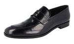 Prada Men's 2DB161 P39 F0002 Brushed Spazzolato Leather Business Shoes