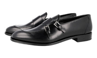 Prada Men's Black welt-sewn Leather Business Shoes 2DB171