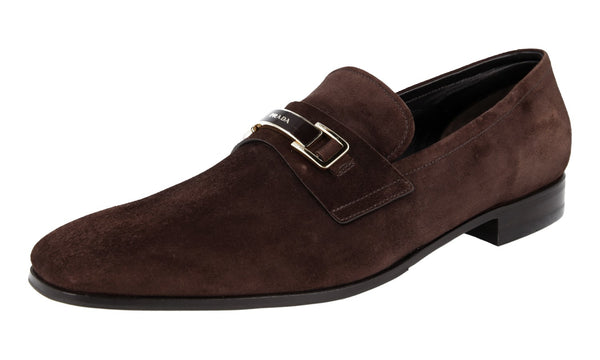 Prada Men's 2DB174 103 F0003 Leather Business Shoes