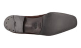 Prada Men's Brown Leather Logo Business Shoes 2DB174