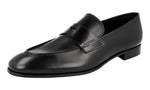 Prada Men's 2DB185 999 F0002 Leather Business Shoes