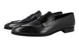 Prada Men's Black Leather Penny Loafer Business Shoes 2DB185