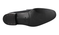 Prada Men's Black Leather Penny Loafer Business Shoes 2DB185