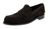 Prada Men's 2DB191 054 F0192 Leather Loafers