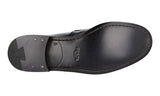 Prada Men's Black welt-sewn Leather Penny Business Shoes 2DB191