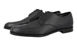 Prada Men's Black High-Quality Saffiano Leather Derby Business Shoes 2DB192