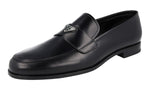 Prada Men's 2DB200 B4L F0002 Brushed Spazzolato Leather Business Shoes