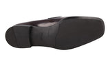 Prada Men's Brown Brushed Spazzolato Leather Penny Loafer Business Shoes 2DC061