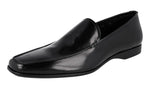 Prada Men's 2DC109 XWL F0002 Leather Loafers