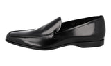 Prada Men's Black Leather Loafers 2DC109