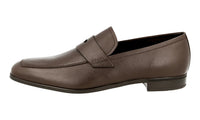 Prada Men's Brown Saffiano Leather Penny Business Shoes 2DC127