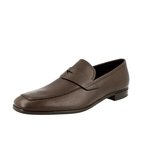 Prada Men's Brown Saffiano Leather Penny Business Shoes 2DC127
