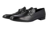 Prada Men's Black Leather Business Shoes 2DC140