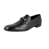 Prada Men's Black Leather Business Shoes 2DC140