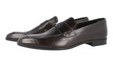 Prada Men's Brown Leather Penny Business Shoes 2DC172