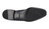 Prada Men's Black Kangaroo Leather Kangaroo Loafer Business Shoes 2DC173
