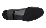 Prada Men's Black Saffiano Leather Logo Penny Loafer Business Shoes 2DC214