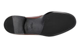 Prada Men's Brown Leather Penny Loafer Business Shoes 2DC223