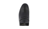 Prada Men's Black Leather Penny Loafer Business Shoes 2DC225