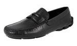 Prada Men's 2DD001 3F33 F0002 Leather Loafers