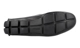 Prada Men's Black Leather Loafers 2DD001