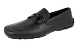 Prada Men's 2DD001 3VIX F0002 Saffiano Leather Leather Loafers