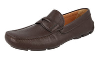 Prada Men's 2DD001 T6O F0201 Leather Business Shoes