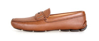 Prada Men's Brown Leather Loafers 2DD001