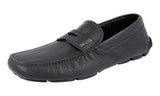 Prada Men's 2DD001 XW8 F0632 Leather Loafers