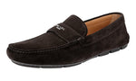 Prada Men's 2DD007 E1D F0192 Leather Loafers