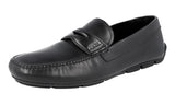 Prada Men's 2DD011 EPU F0002 Leather Loafers