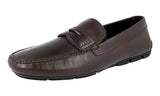 Prada Men's 2DD011 EPU F0003 Leather Loafers